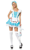 LA83064 Leg Avenue Alice Girl Halloween Costume